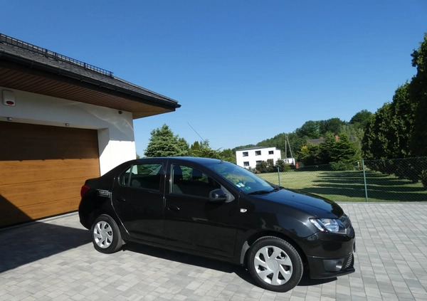 Dacia Logan cena 23000 przebieg: 125347, rok produkcji 2014 z Żabno małe 121